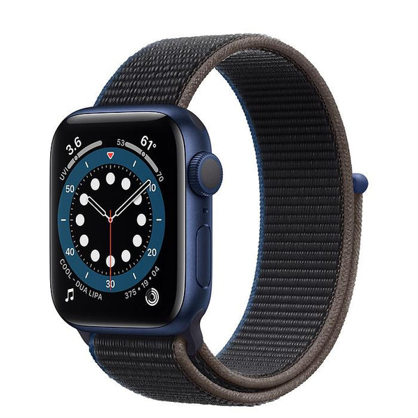 Apple Watch Series 6 Blue Aluminum Case with Sport Loop (44/40mm GPS) - iStock BD